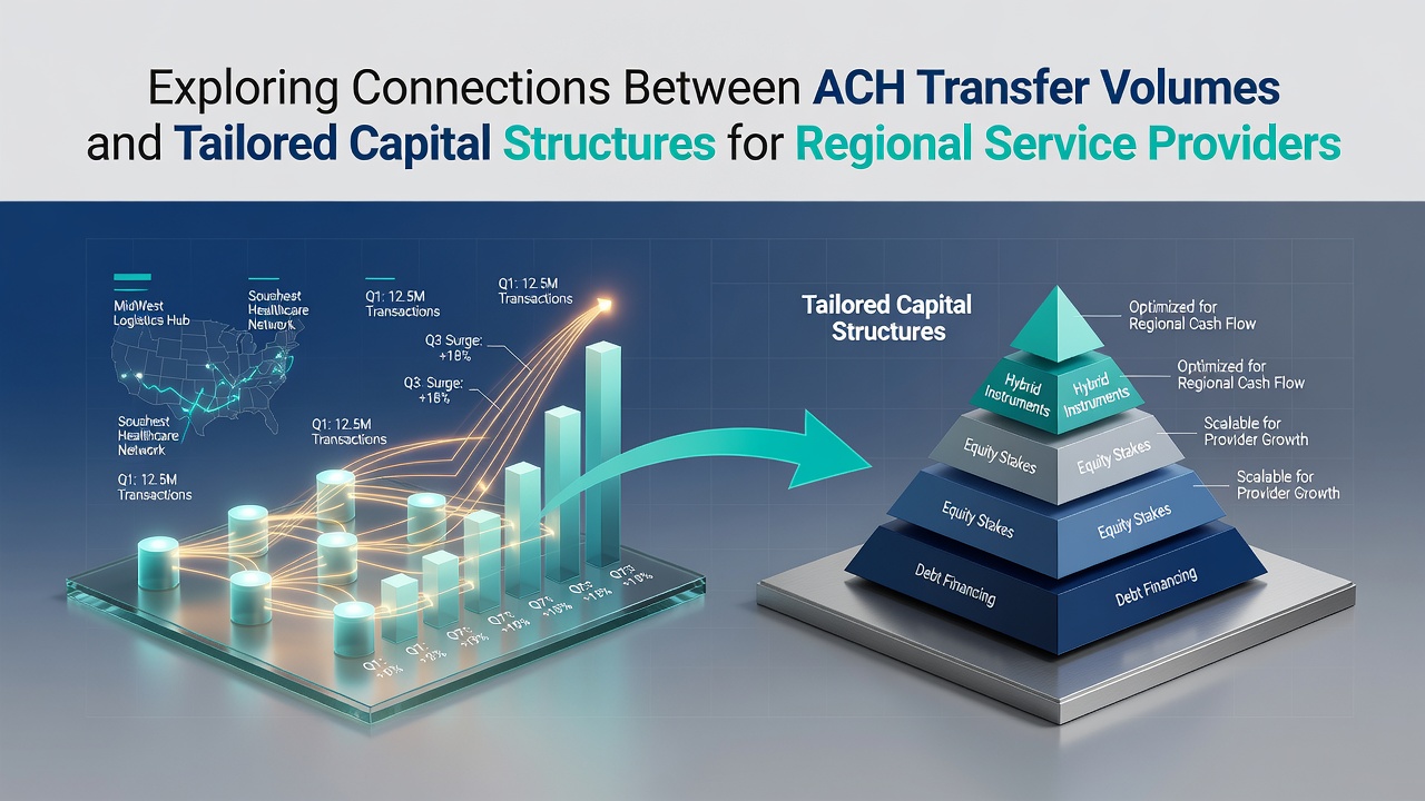 Exploring Connections Between ACH Transfer Volumes and Tailored Capital Structures for Regional Service Providers