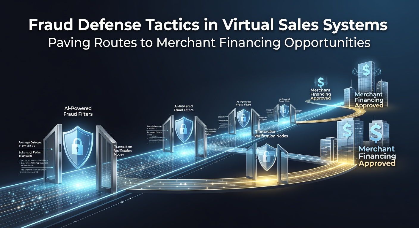 Virtual sales platform dashboard displaying fraud detection metrics and transaction security layers